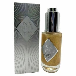 Pur COSMETICS Iconic Glow Illuminating Diamond Powder Face & Body Dry Oil Luxury